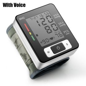 Wrist Blood Pressure Machine With Adjustable Wrist Cuff & 90 Reading Memory For Home & Clinical & H