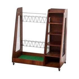 Brown Golf Bag Organizer