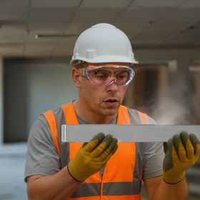 Safety Glasses Anti-Fog Adjustable Goggles ANSI Z87.1+ Over Eyeglasses