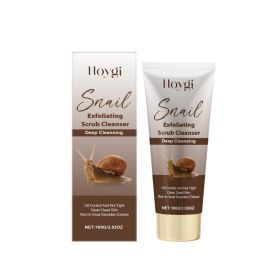 Hoygi Snail Moisturizing Cleanser, Gentle, Moisturizing And Hydrating Facial Cleanser That Cleanses Facial Oil Without Tightness