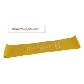 Gym Fitness Resistance Bands for Yoga Stretch Pull Up Assist Bands (Option: yellow)