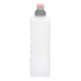 Portable Fitness Large Capacity Curved Water Bottle for Sports Running (Type: Style A, Color: White)