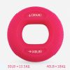 40-80LB Strength Hand Grip Ring; Muscle Power Training Silicone Ring; Fitness Body Building Carpal Expander Training Finger Ring