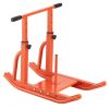 VEVOR Weight Sled, Steel Power Sled, Fitness Training Sleds for Athletic Exercise Speed Improvement, Workout Equipment with Adjustable Height Handle