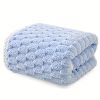 Waffle Ultra-soft Bath Towel 4/1pc, Super Absorbent And Quick-drying Adult Ultra-fine Fiber Towel, Quick-drying Textured Towel
