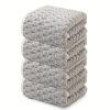 "The Ultimate Spa & Fitness Towel - 4-Piece Waffle Weave Set Includes Bath/Hand/Face/Gym Sizes - Perfect for Daily Use & Travel"