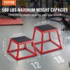 VEVOR Plyometric Jump Box, 12 Inch Plyo Box, Steel Plyometric Platform and Jumping Agility Box
