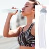 Portable Fitness Large Capacity Curved Water Bottle for Sports Running